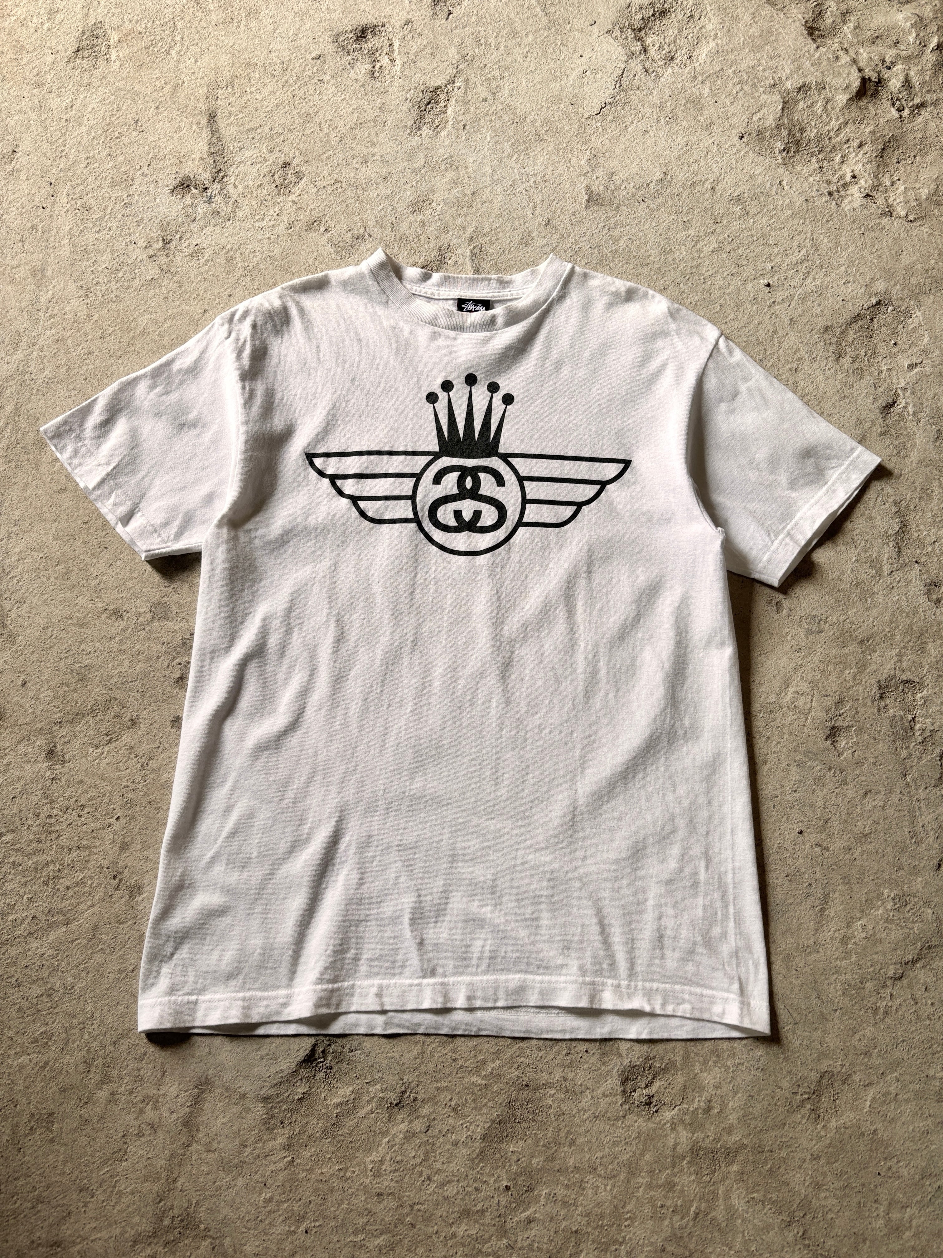 90s Bootleg STUSSY/Rasta Crown print Tee/XL相当/ラスタクラウン