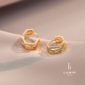 シャイニングバンドピアス