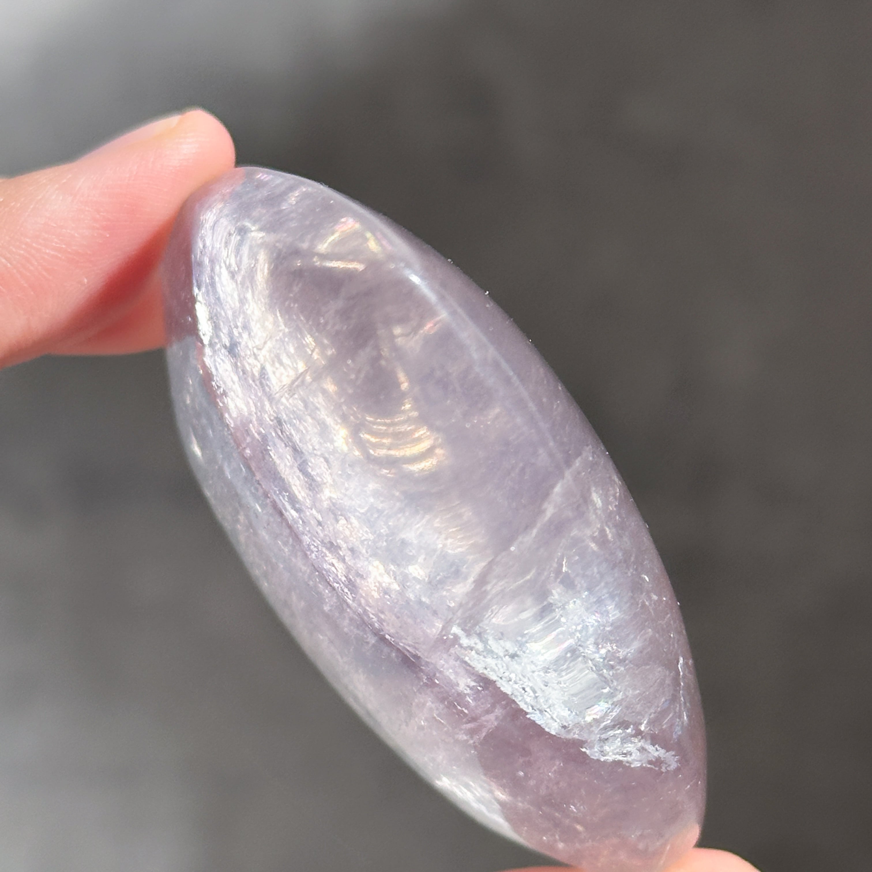 レインボーフローライト ハート32◇ Rainbow Fluorite ◇天然石・鉱物