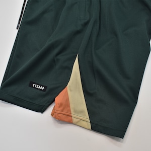 Triangle mesh shorts : ディープグリーン