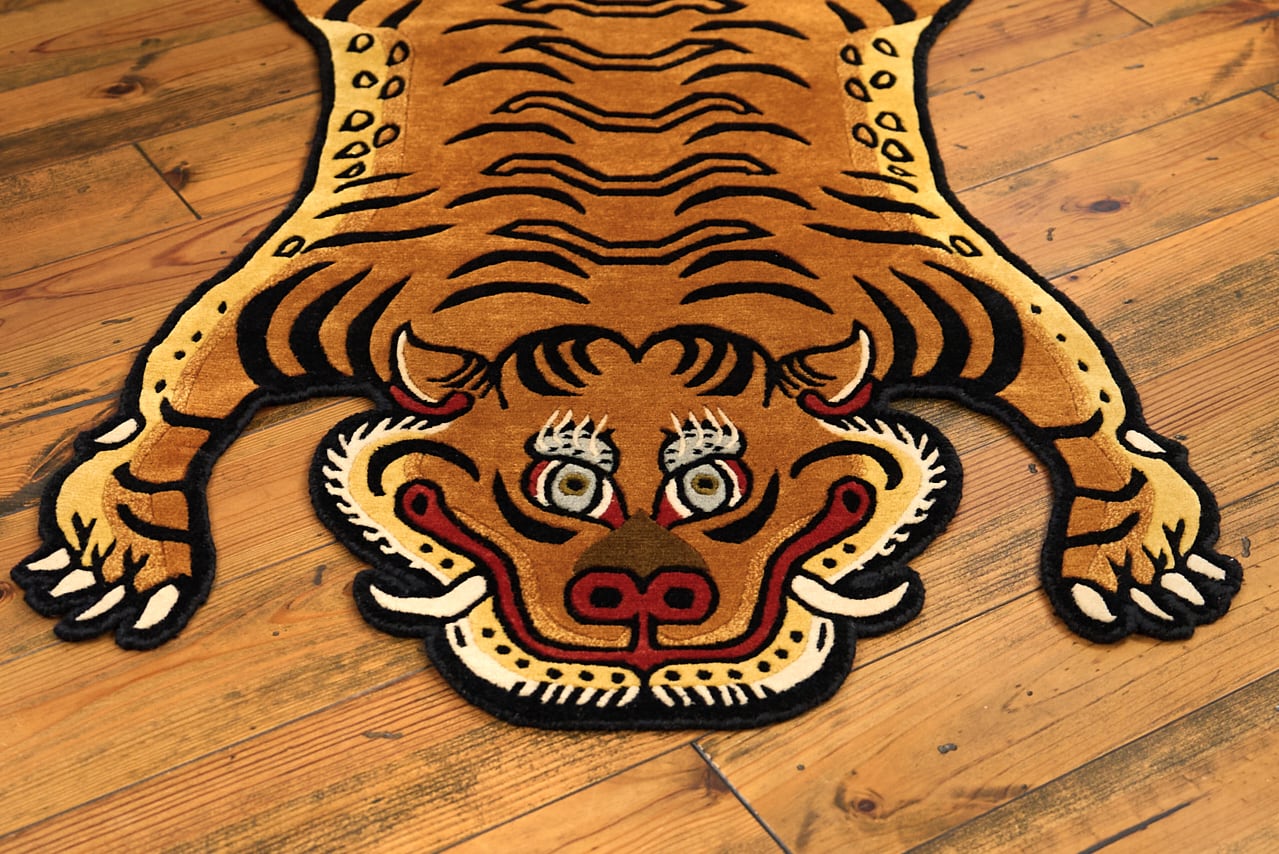 Tibetan Tiger Rug 《Mサイズ》 | SLOWTIGER