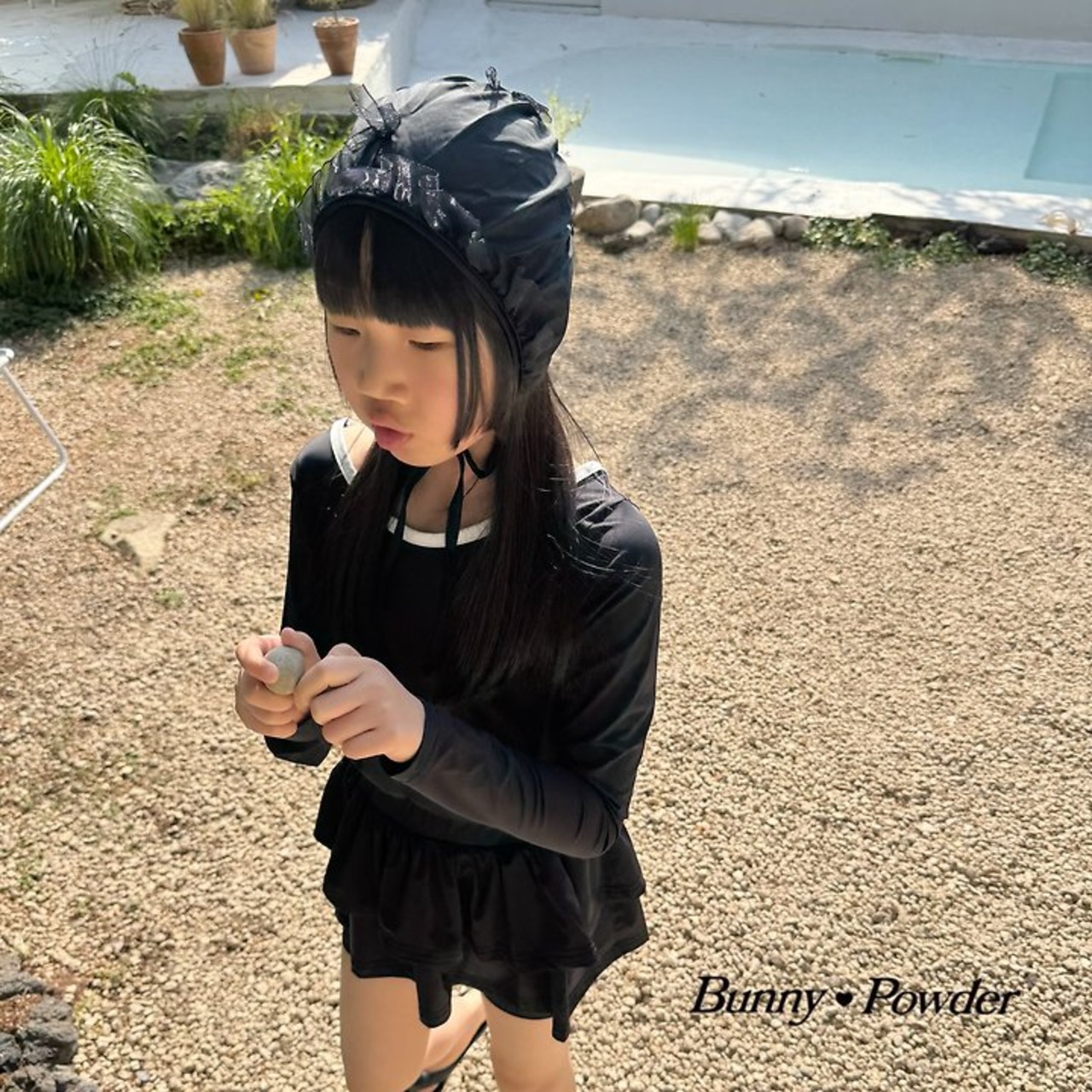 [Bunny Powder] (Feature) Ribbon Swim Cap / [버니파우더] (기획)리본스윔캡
