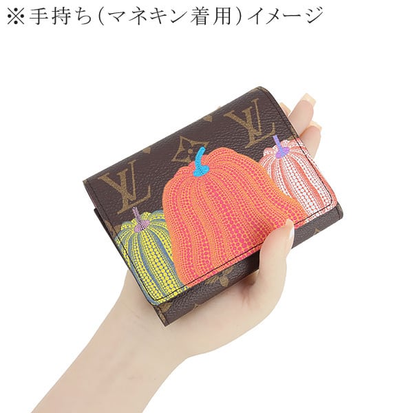 New LOUIS VUITTON ルイヴィトン ポルトフォイユ・ヴィクトリーヌ 草間