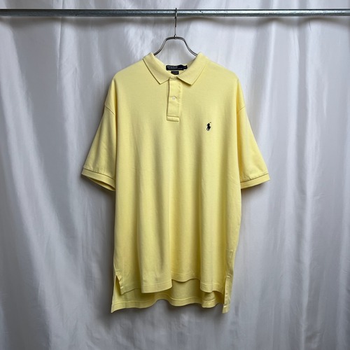 Ralph Lauren　無地　ポロシャツ　XL