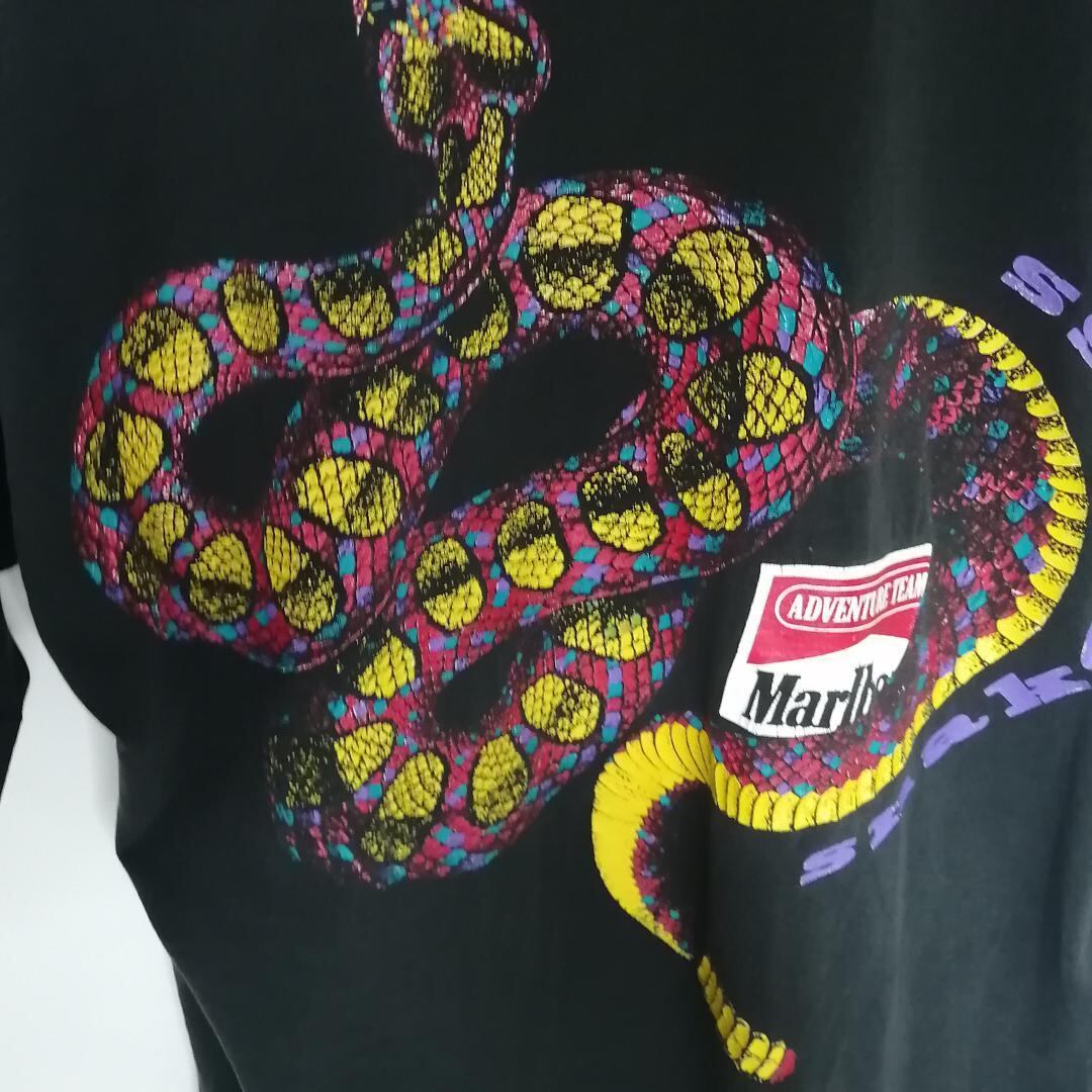 マルボロ スネーク Tシャツ Vintage 90s 企業 asap着用-