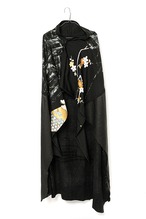 #mgakimono HYBRID PONCHO DRESS 〈600222-1〉Wearable ART