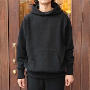 HERILL(へリル) 26AW "Goldencash Hooded" -Black-