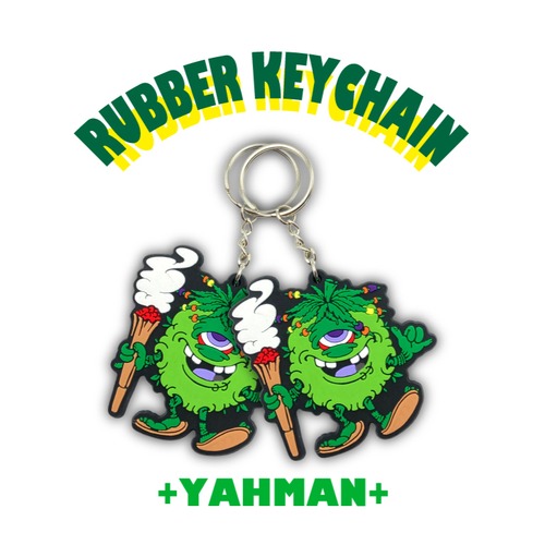 【YAHMAN 】Rubber keychain