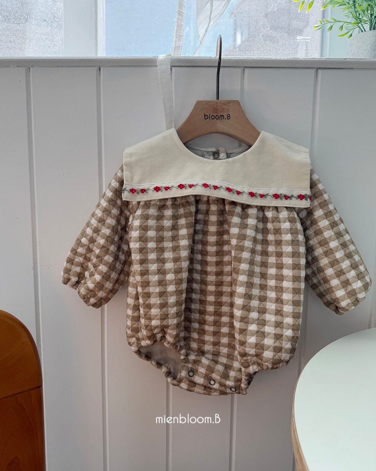 mien bloom B［取寄］nubi check suit 26winter