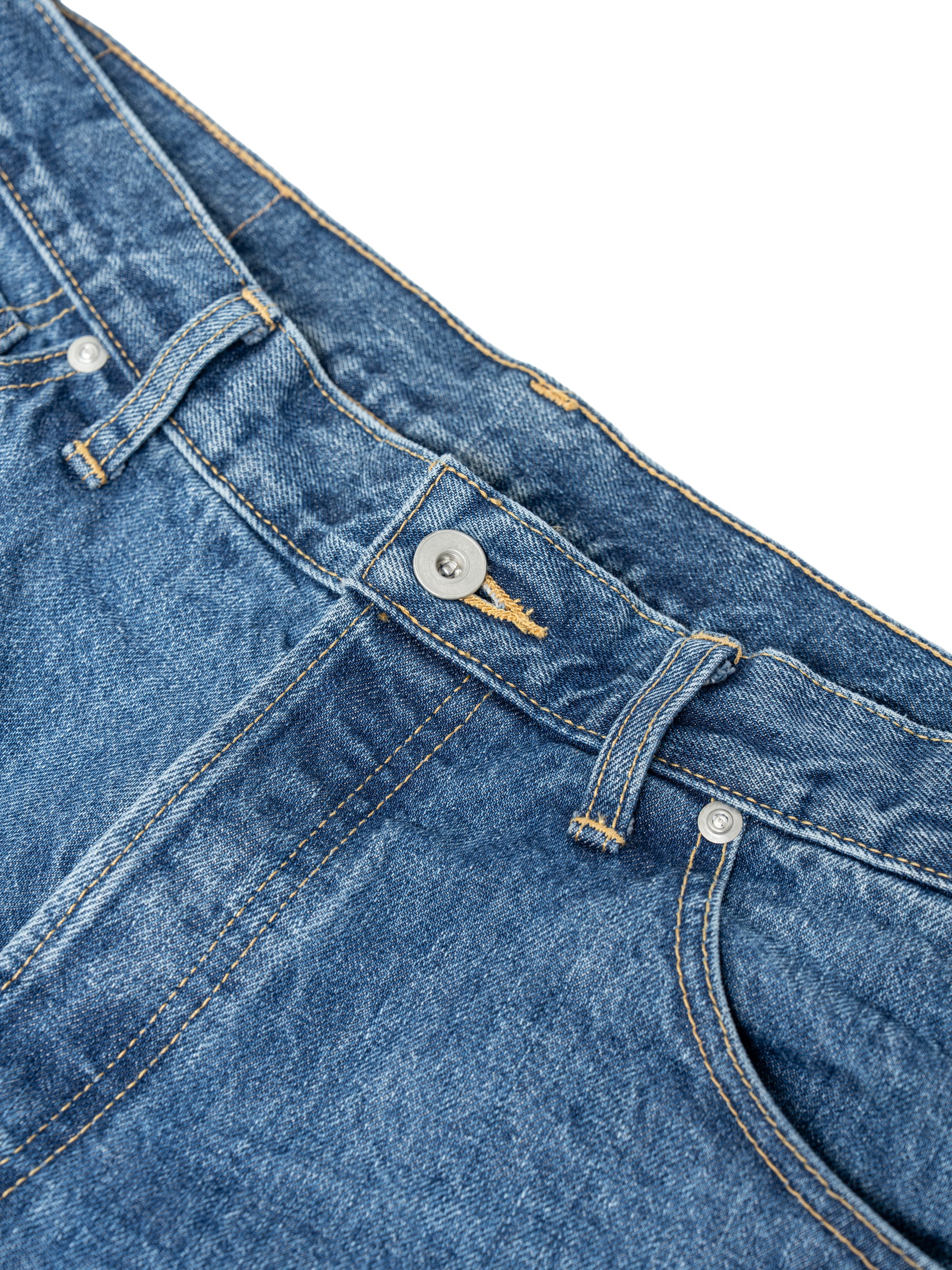 Blue Baggy Denim Pants | OVY