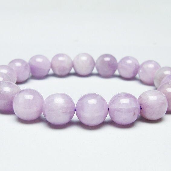 クンツァイト ブレスレット 11mm ミルキークンツァイト ブレス 一点物 メール便可 [M便 1/10] 111-46461