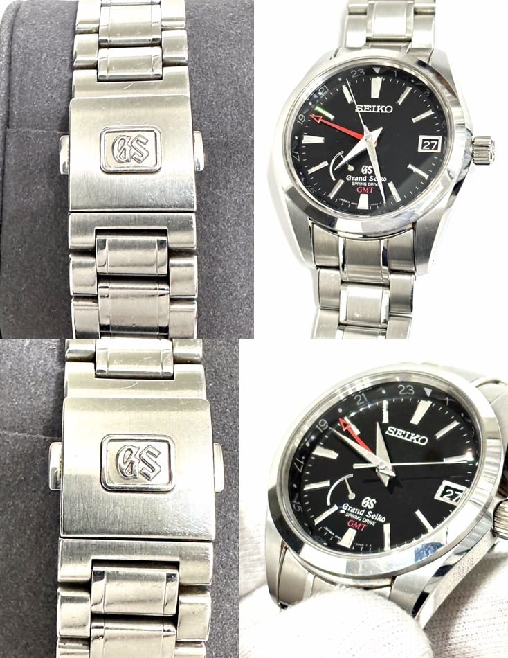 GRAND SEIKO グランドセイコー スプリングドライブ GMT SBGE011 裏スケ