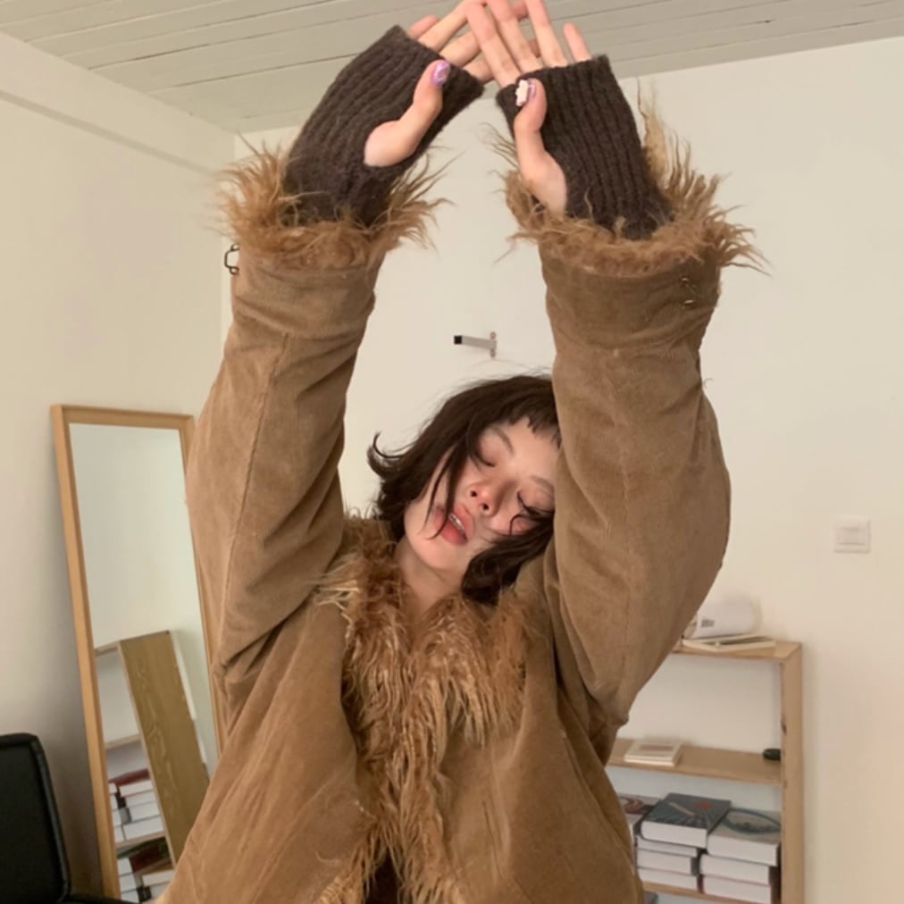 コーデュロイショート丈ジャケット_LN01529