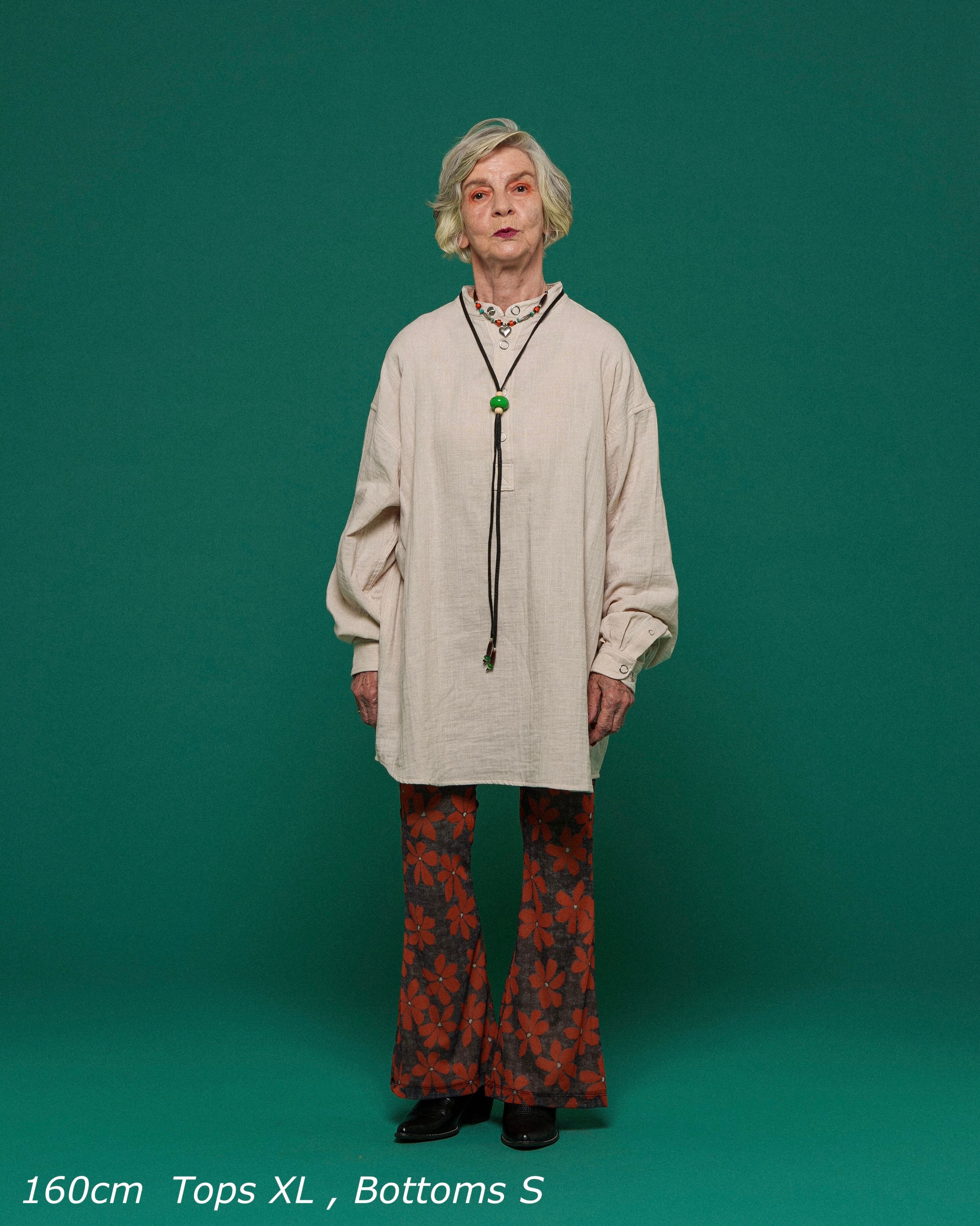 NEW COLOR】Flower Cut bell bottom | AMBERGLEAM