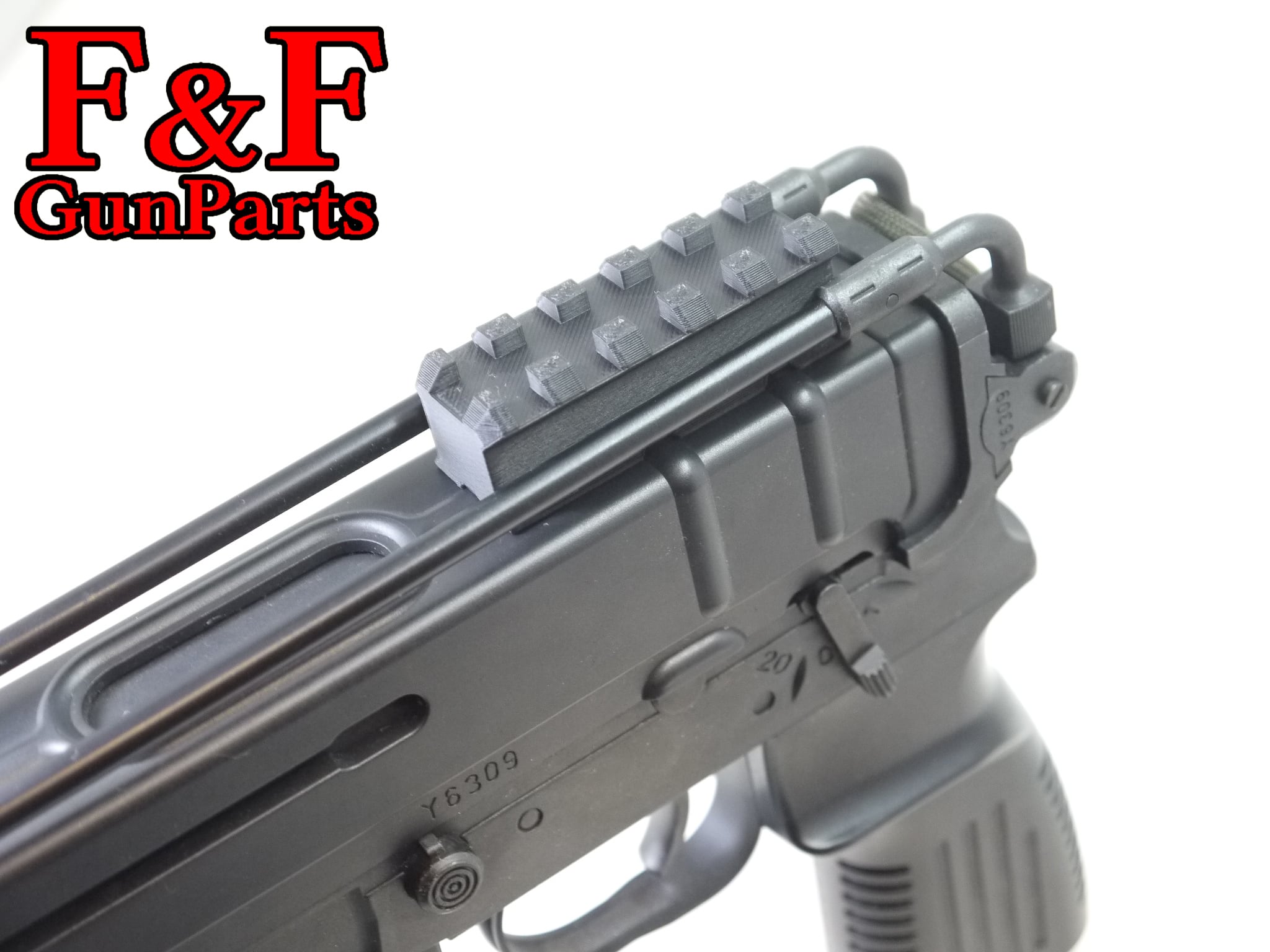 東京マルイ Vz61スコーピオン AEG対応 20mmトップレール