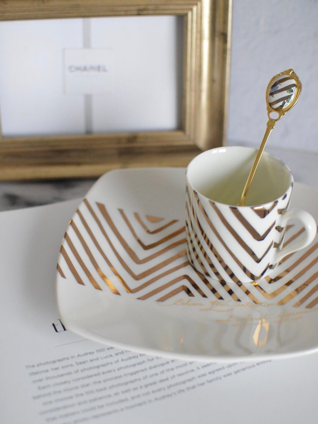 モンブラン ゴールド【canvas 5】 | ポーセラーツ オーブンポーセ 転写