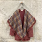 Wool large collar jacket