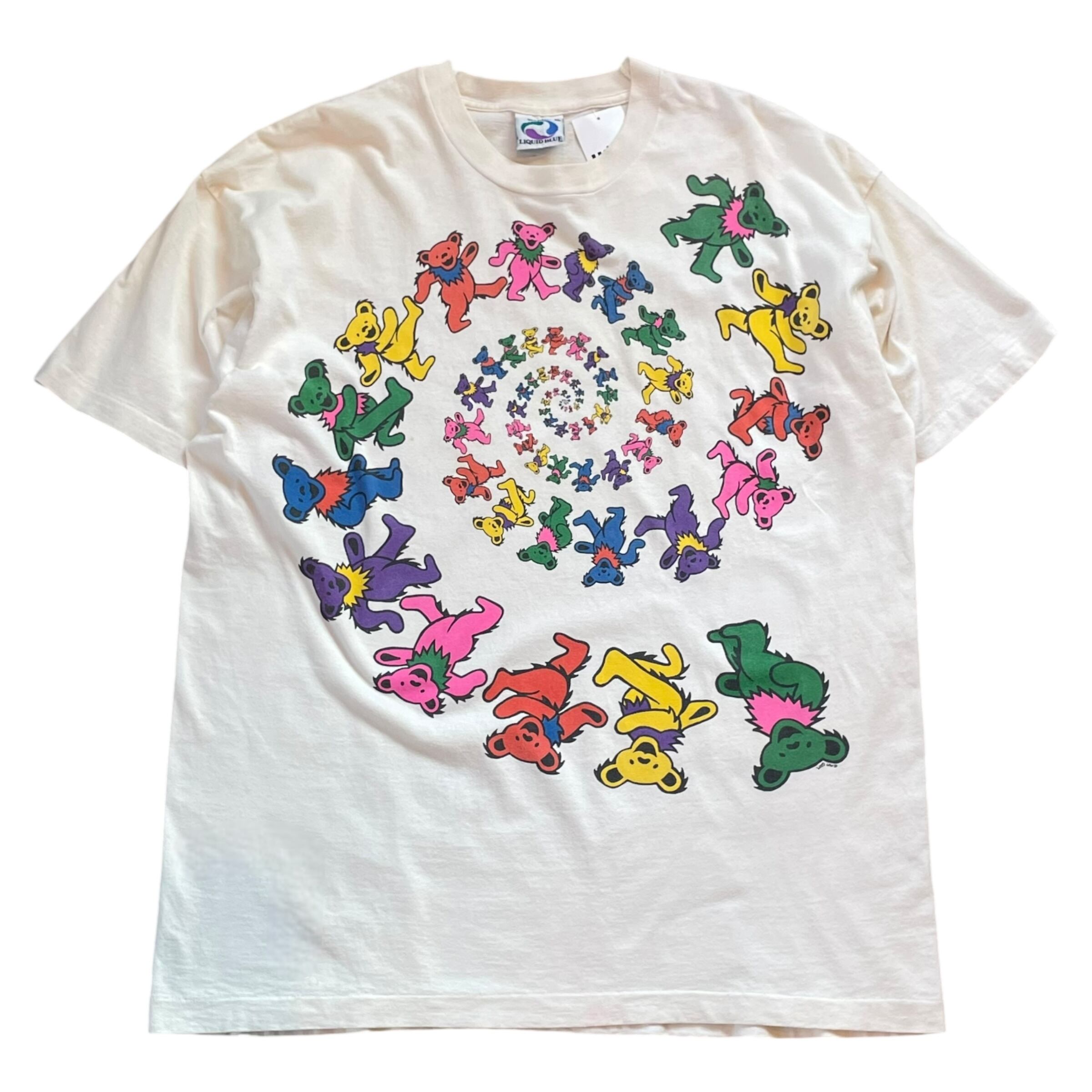 80s〜 LIQUD BLUE "GRATEFUL DEAD" T-shirt