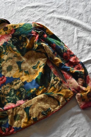 "KENZO" 1981 Flower pattern jacket