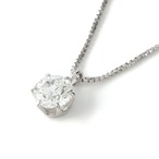 【41】0.27ct / F / VVS2 / 3EX【一粒ダイヤモンドネックレス】