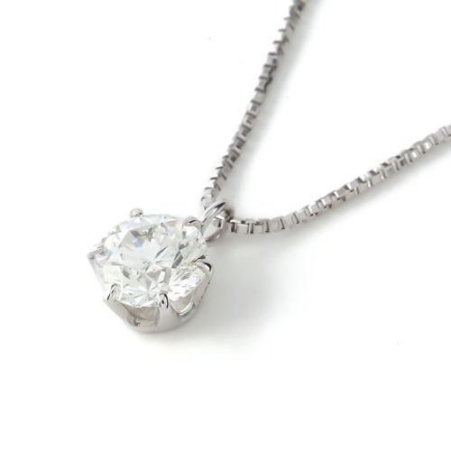 【41】0.27ct / F / VVS2 / 3EX【一粒ダイヤモンドネックレス】