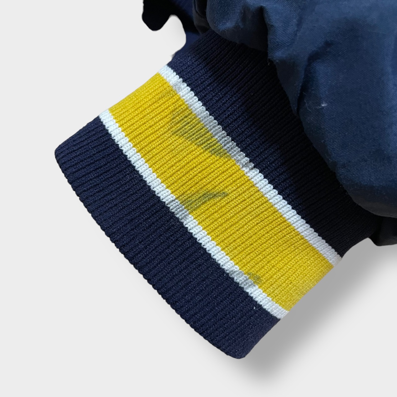 BUTWIN 90s USA製 ナイロン プルオーバー 刺繍ロゴ 3XL ビッグシルエット ビッグサイズ ゆるだぼ football フットボール バドウィン US古着