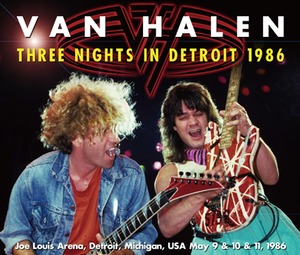 NEW  VAN HALEN  THREE NIGHTS IN DETROIT 1986  　6CDR  Free Shipping