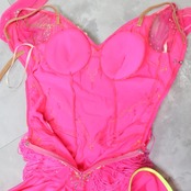 社交ダンス 衣装 白樺ドレス ラテン ドレス ワンピース 黄色 ピンク デモ 競技 ダンス パーティ 発表会 鮮やか かわいい ピンク系 イエロー系 フォーマル ダンス衣装 女性用 おしゃれ ステージ衣装 ビビッド コスチューム ダンスパーティ