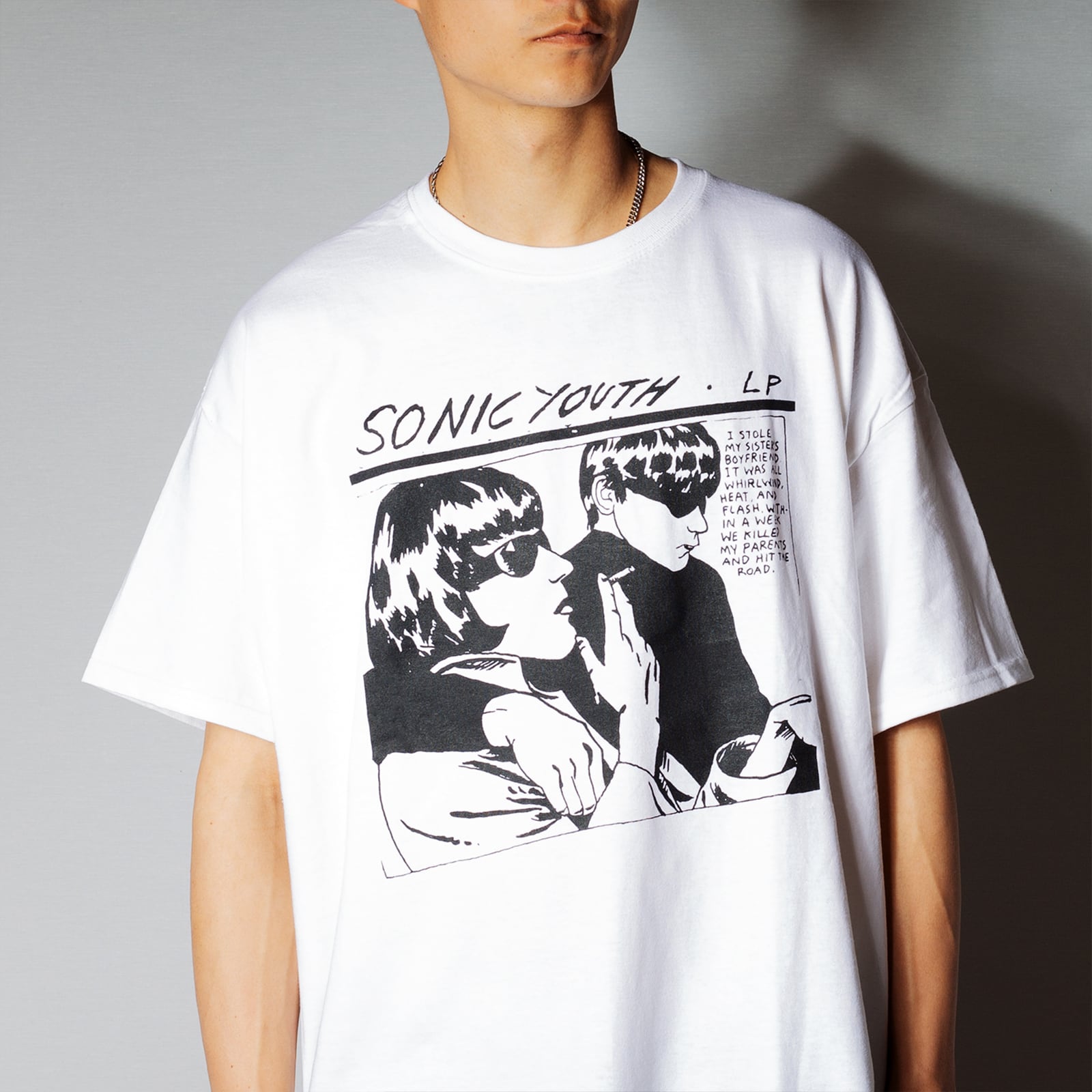 90'sロックバンドtシャツSonic Youth ソニックユースtシャツ古着Tシャツ