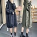 パーカー ロングパーカー ワンピース レディース トップス 無地 長袖 大きいサイズ 春 秋 冬