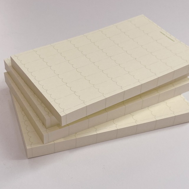 papeterie.atelier 〔pomfree memo pad 03-yellow‐〕