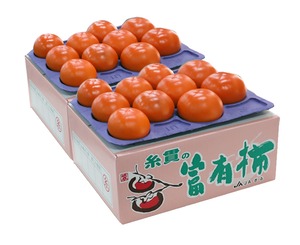 【富有柿】 3Lサイズ-2段（20個入）×2セット　送料がお得です