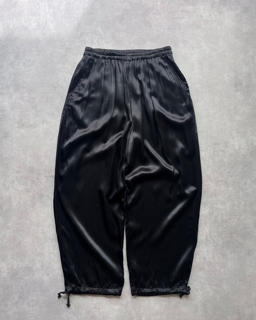 07AW tricot COMME des GARCONS Waist-Gather Rayon Wide Pants