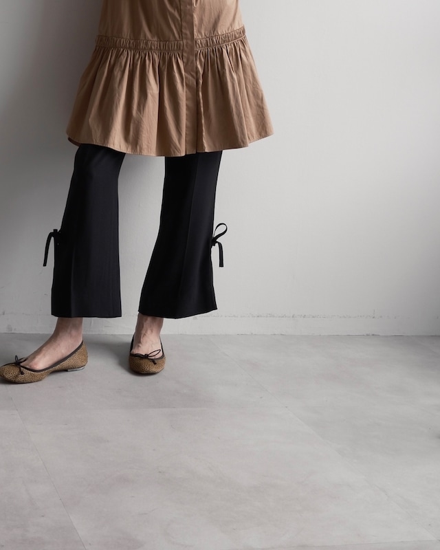 PRADA　GATHERED HEM LONG SHIRT