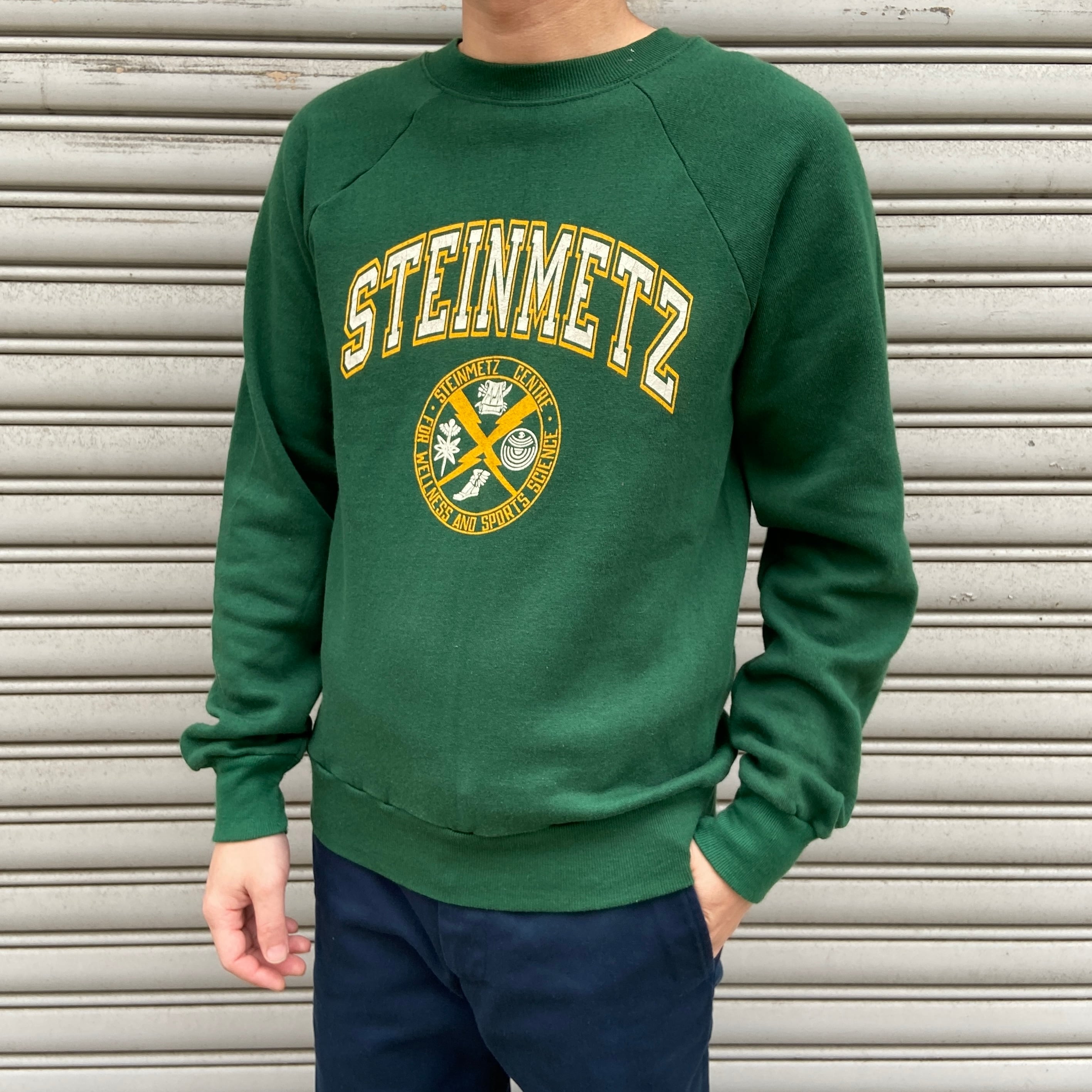 チャンピオン カレッジパーカー 緑 S 80s USA製 トリコタグ 紙タグ付 b0ef01dcf2ce21e0908276400011bf