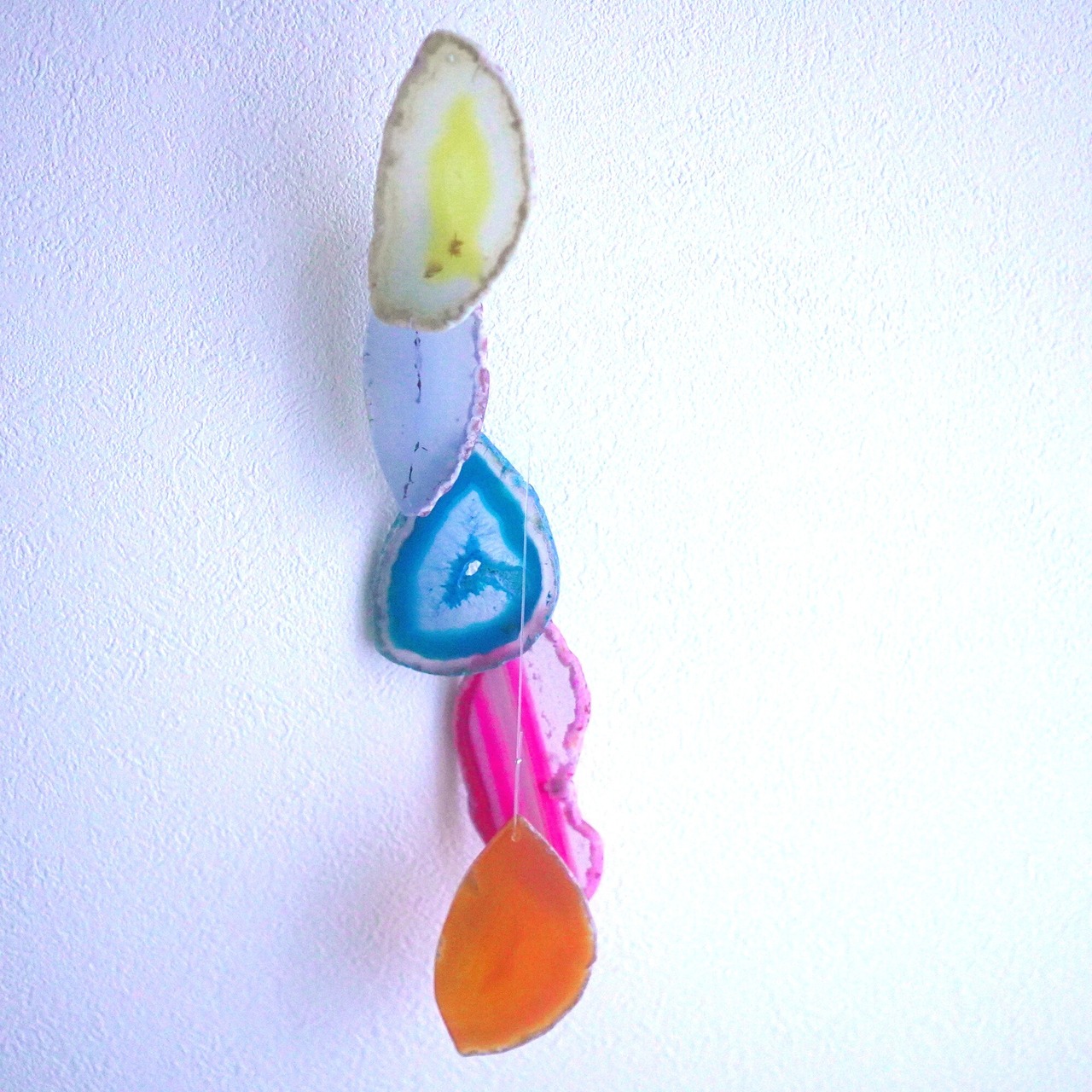 Flower Bouquet 10 - アゲートヒーリングチャイム / Agate Sun Catcher Wind Chime 310