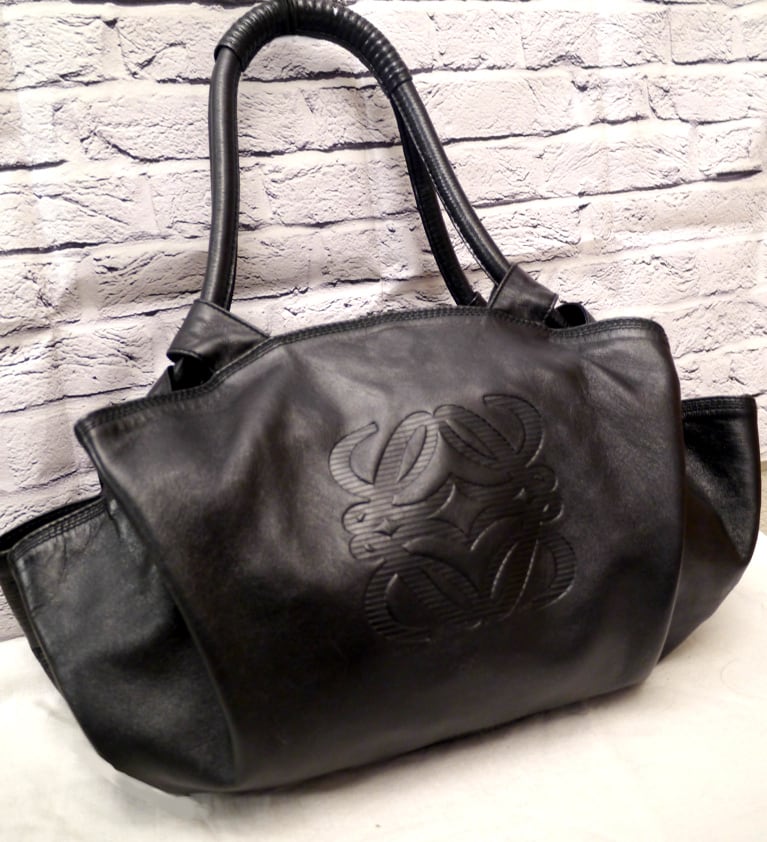 美品◇LOEWE ロエベ NAPPA AIRE ナッパアイレ 巾着型 レザー トート ...