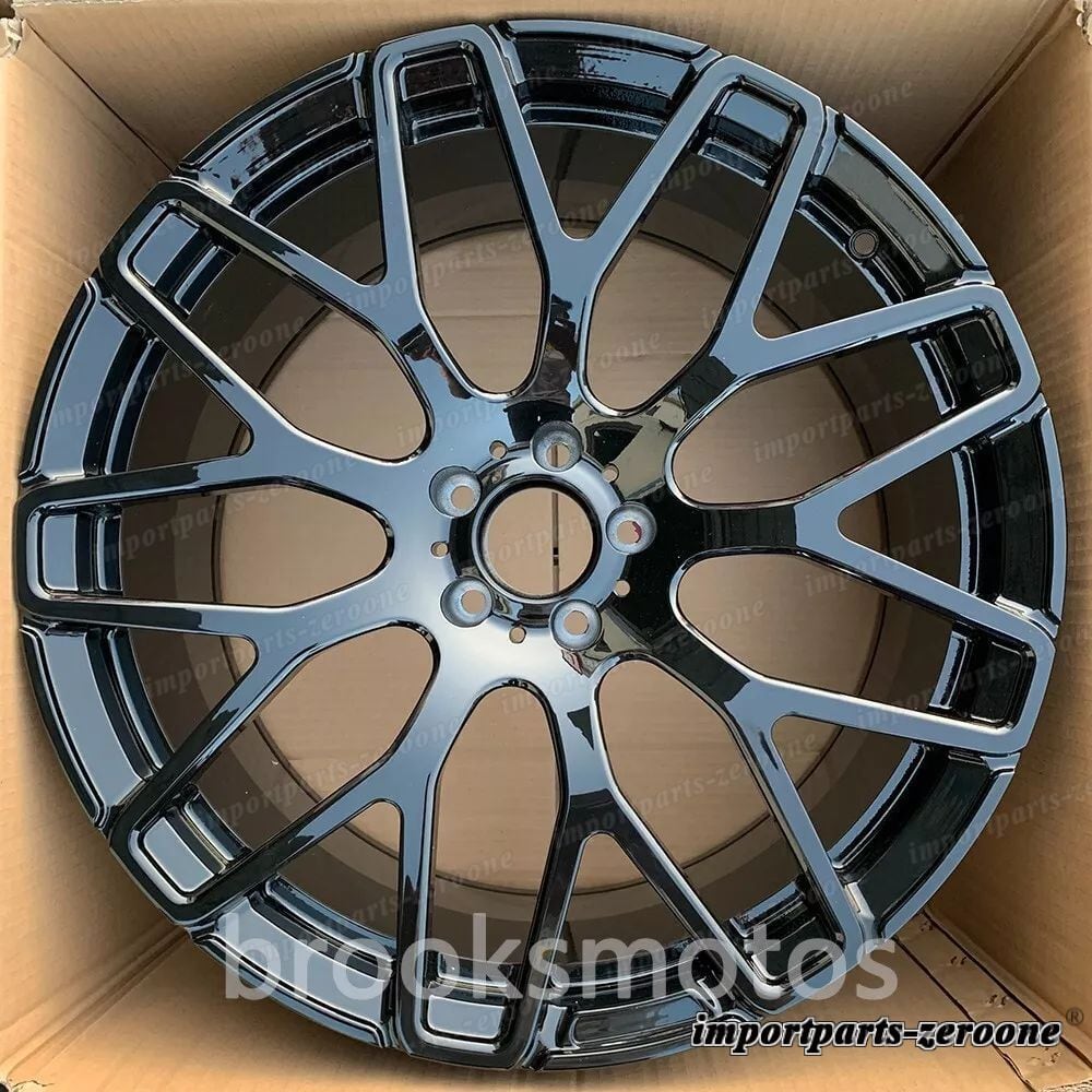 20インチ鍛造 B スタイル ブラック ホイール フィット メルセデス