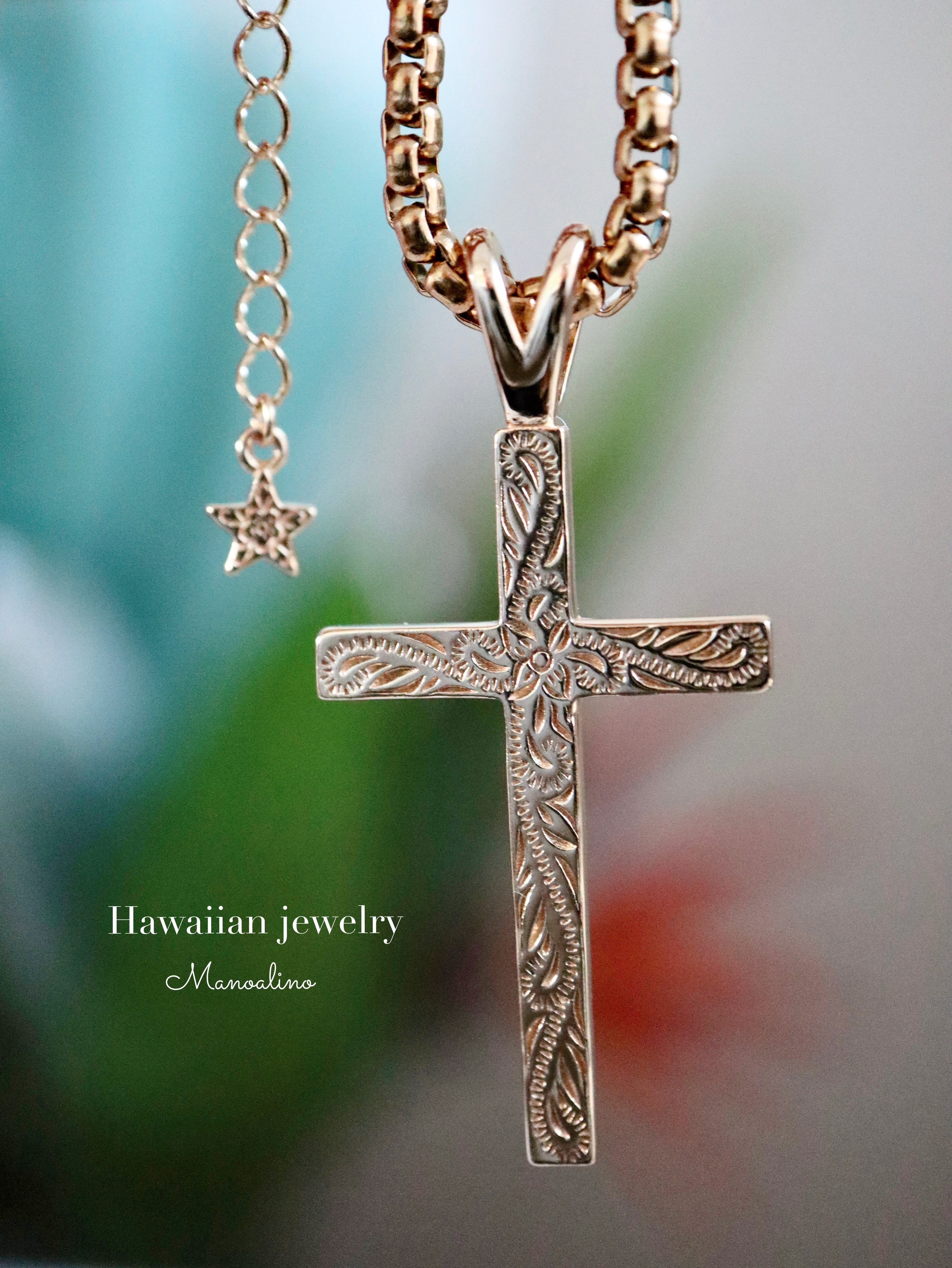 cross necklace Hawaiianjewelry (ハワイアンジュエリークロス ...