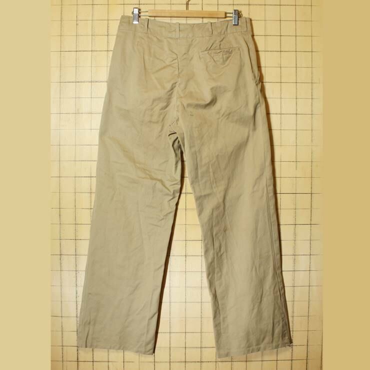 70s ギリシャ軍 ミリタリー チノトラウザーズパンツ W33相当 70s ギリシャ軍 ミリタリー チノトラウザーズパンツ W33相当