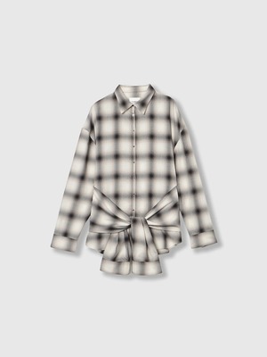 【26AW】THINGS THAT MATTER シングスザットマター / トップス / MULTIWAY SLEEVE CHECK SHIRT 0586TM1647P