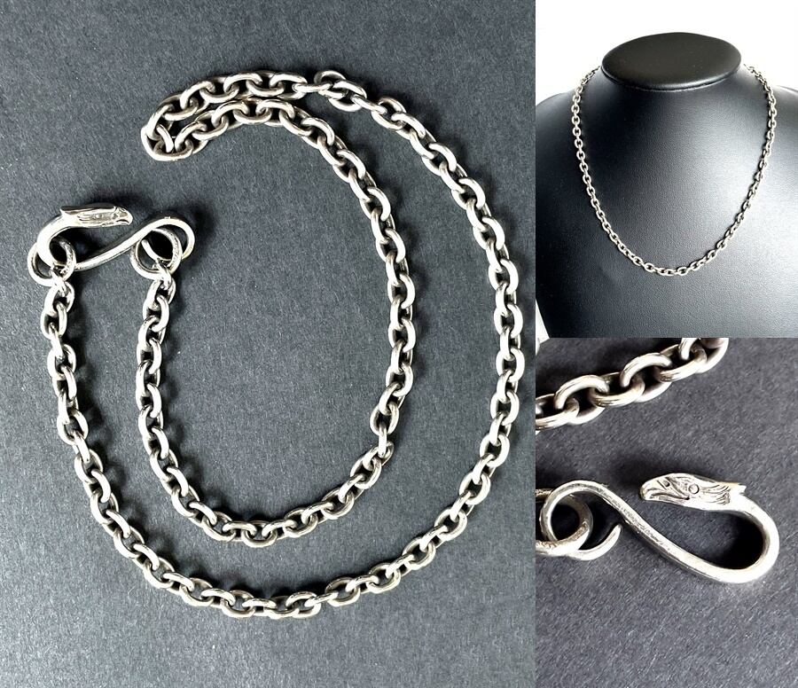 goro's ゴローズ 中メタル イーグルフック 太丸チェーン セット goro's