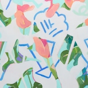 < しおり > 原画「ずっとずっと」