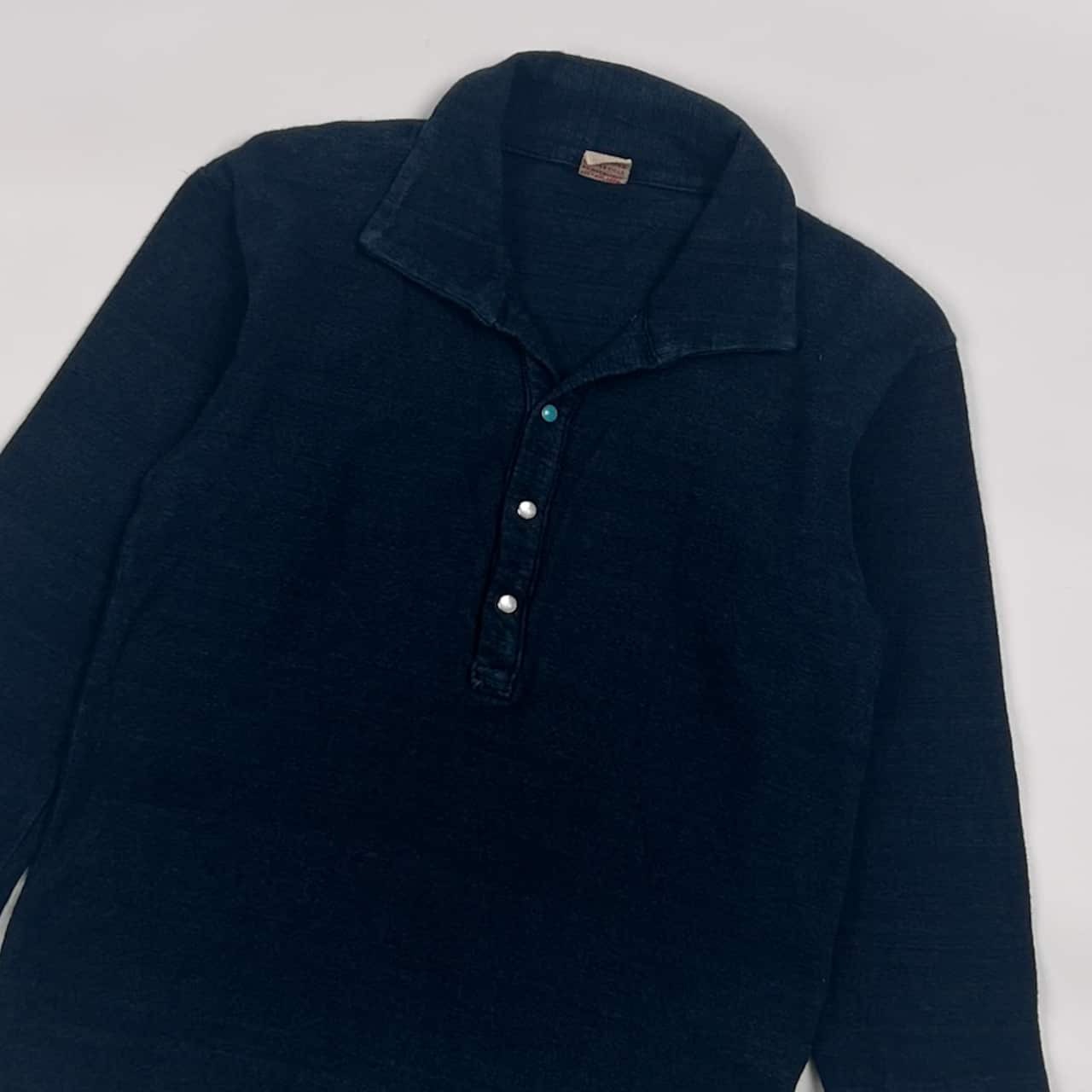 45R フォーティファイブアールピーエム 七分袖 ポロシャツ 2/ネイビー レディース