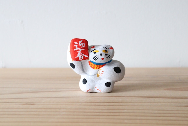 habotan　凧持ち招き猫