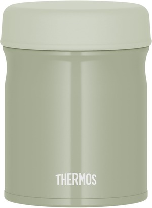 【努力特価】【食洗機対応モデル】 サーモス 真空断熱スープジャー 300ml カーキ 全パーツ食洗機OK 保温保冷 お手入れ簡単 口当たりがやさしい丸口設計 JEB-300 KKI