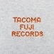 TACOMA FUJI  RECORDS　TACOMA ZEBRA LOGO embroidery TEE 　ジェリー鵜飼　OATMEAL
