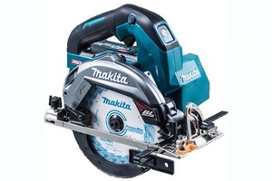 ●【未使用】makita マキタ HS001GZ 充電式丸ノコ 鮫肌 165mm ブルー【10765407】