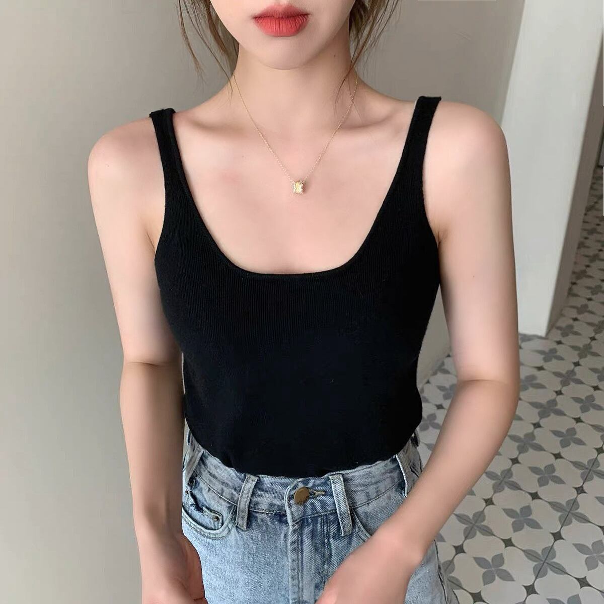 トップス レディーススプリングサマースタイル 春物 夏物 6Du_Shop_Women47300569403