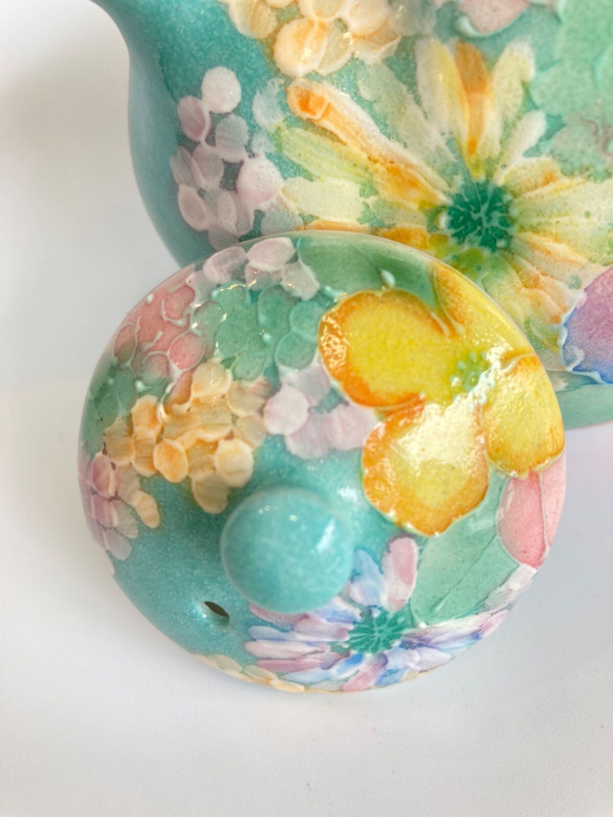 食器】ゆずりは 急須 丸ポット（瀬戸焼） | 若林陶器